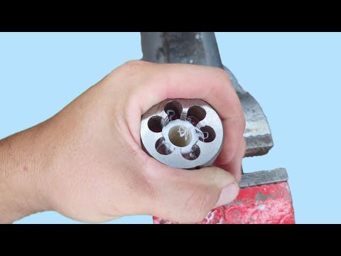 Видео: Резьбы для водопровода больше не покупаю, делаю их двумя способами