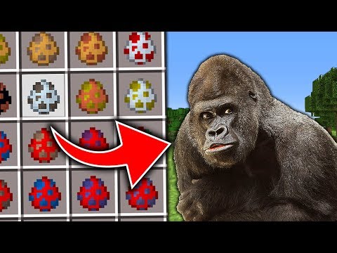 Видео: Я ПРИЗВАЛ ГОРИЛЛУ В МАЙНКРАФТЕ! НОВЫЕ ЖИВОТНЫЕ В MINECRAFT ЗООГОРОД