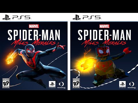 Видео: Воссоздание обложек игр в LEGO (Spider-Man: Miles Morales PS5/Ultimate/2000/The Movie/Amazing 2)