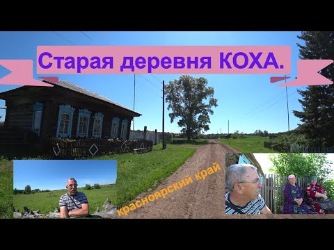 Видео: Старая деревня Коха иланского района Красноярского края.