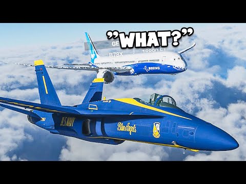 Видео: Сопровождение случайных самолётов в многопользовательском режиме Flight Simulator 2020