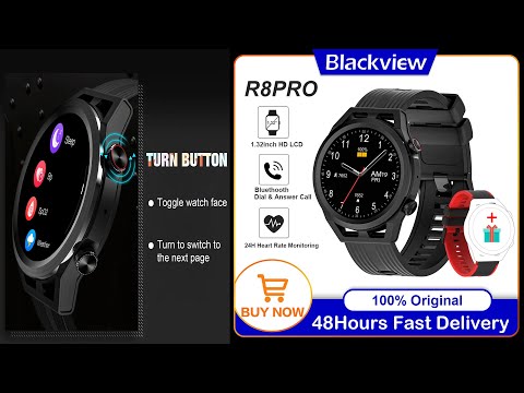 Видео: "Обзор" Blackview R8 Pro - смарт часы на максималках... добавить симку - и будет полный фарш! 3т.р.