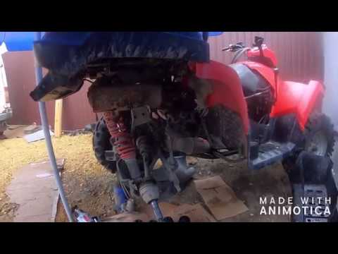 Видео: Замена пыльников шрузов на аналоги!Polaris SPORTSMEN X2/turing