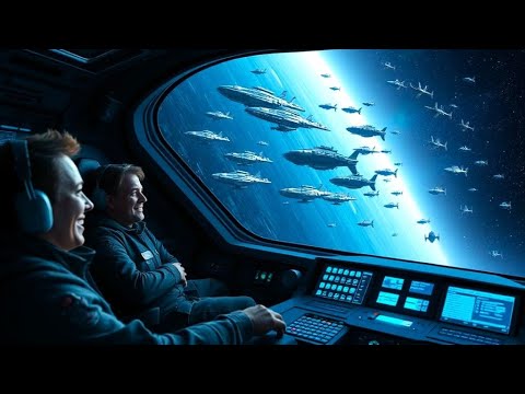 Видео: Человеческие корабли сталкиваются с Галактической Империей, и люди не могут перестать смеяться | ...