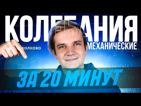 Видео: Всё про механические колебания за 20 минут для ЕГЭ 2025 по физике | Теория и первая часть