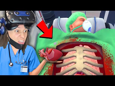 Видео: САМЫЙ ХУДШИЙ ХИРУРГ В МИРЕ! (Surgeon Simulator VR)