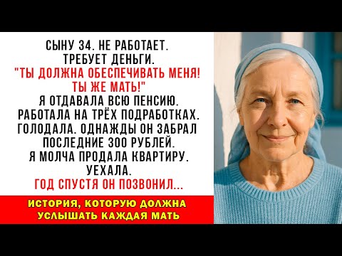 Видео: Сын требовал денег: "Ты должна мне!" А я молча продала квартиру и уехала