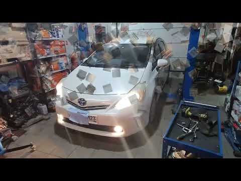 Видео: Toyota АЛЬФА гибрид 2012 год - нужен ли такой Временный ремонт батареи ?