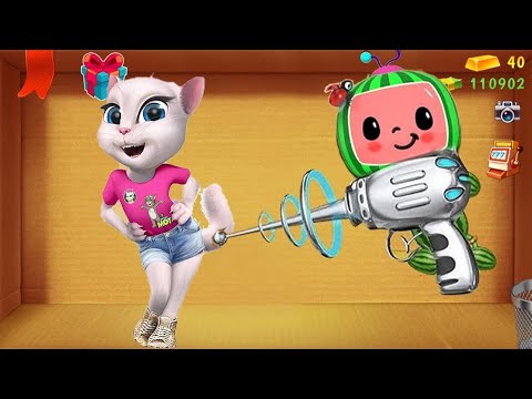 Видео: АНЖЕЛА ТОМ против КОКОМЕЛОН Бадди | Kick The Buddy