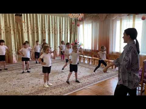 Видео: Борисова Е.В. Хореограф. Детский сад «Алпамыс». Занятие по хореографии в подготовительной группе.