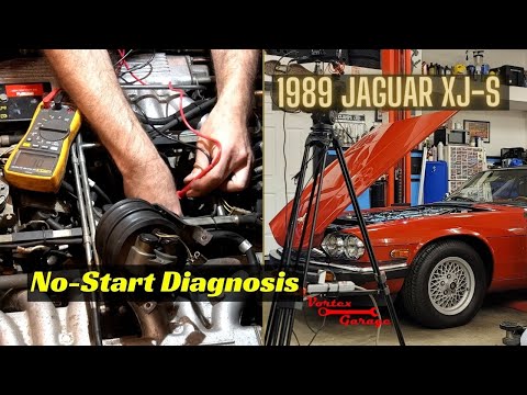 Видео: Можно ли выяснить, почему этот Jaguar V12 не заводится? Диагностика — Jaguar XJS 1989 года