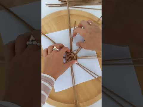 Видео: Мастер класс "плетеная леечка "