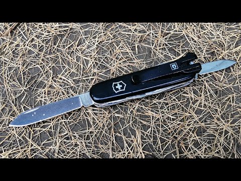 Видео: Тестируем как БОЛЬШОЙ нож!!! Victorinox Climber ОБА клинка в работе. А также идея МОДЕРНИЗАЦИИ.