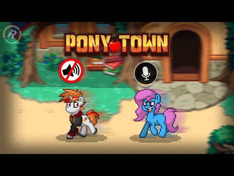 Видео: ГОЛОСОВОЙ ЧАТ В ПОНИ ТАУН |Pony Town| |RAET|