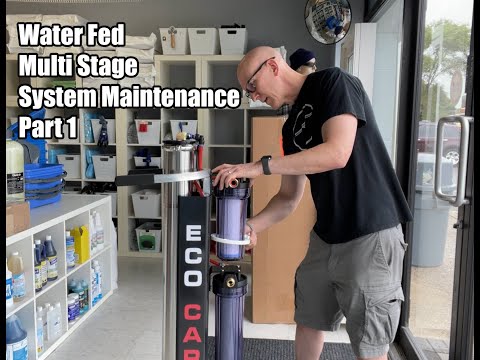 Видео: Техническое обслуживание многоступенчатой ​​системы с подачей воды, часть 1