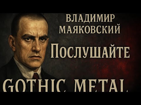Видео: Послушайте — Владимир Маяковский . Песня в стиле Gothic metal