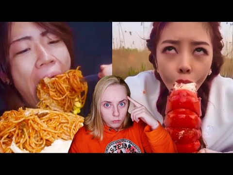 Видео: 🍜ЧТО ЭТИ КОРЕЙЦЫ СЕБЕ ПОЗВОЛЯЮТ🧀реакция на корейцев в асмр и мукбанг #41