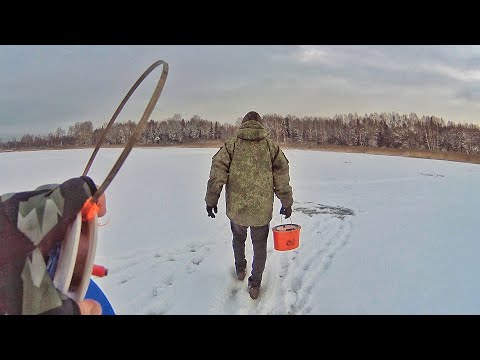 Видео: Выезд За Щукой С Другом На Открытие Сезона Твердой Воды. Первый лёд 2023- 24.