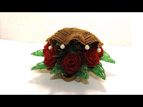 Видео: Ракушка из бисера Часть 2 / Beaded Shell Part 2