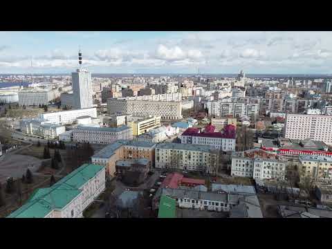Видео: АРХАНГЕЛЬСК.DJI MAVIC MINI
