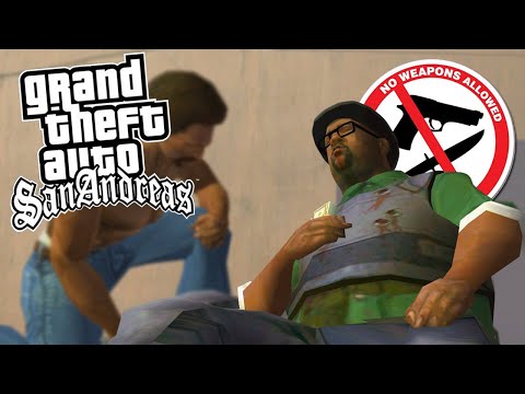 Видео: КАК ПРОЙТИ GTA SAN ANDREAS БЕЗ ОРУЖИЯ? (ФИНАЛ)