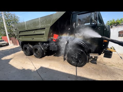 Видео: 😨ЗАМКНУЛА ПРОВОДКА⁉️ПОМЫЛ КАМАЗ