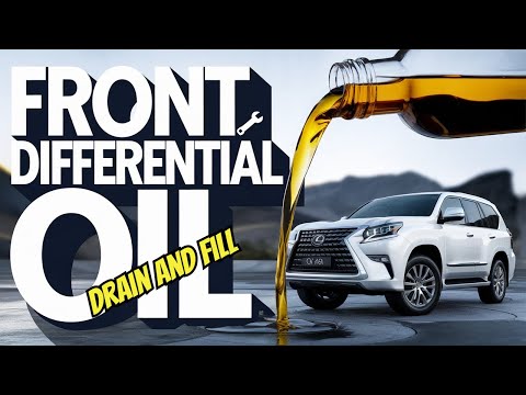Видео: Снятие и замена масла переднего дифференциала Lexus GX460