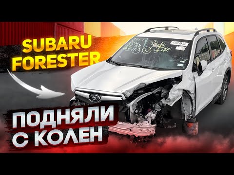 Видео: Subaru forester Очень сильно побитый 👌👌