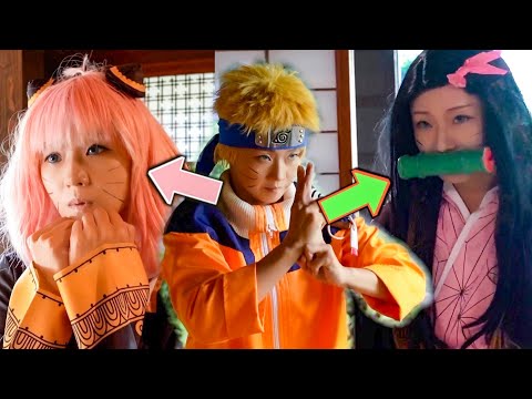 Видео: Хеллоуинская битва Наруто