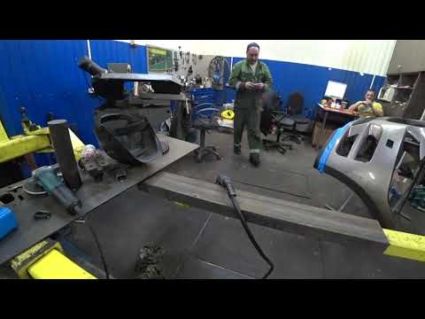 Видео: Мини погрузчик доработка обжимного станка РВД