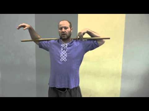 Видео: Жгонка с палкой. Утренняя разминка спины