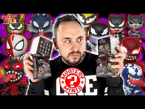 Видео: ПАПА РОБ, ДОКТОР ЗЛЮ И ВЕНОМ: ВСЕ ВЕНОМИЗИРОВАННЫЕ МСТИТЕЛИ MYSTERY MINIS - РАСПАКОВКА И ОБЗОР!