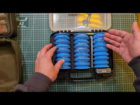 Видео: Обзор на сумку и аксессуары для фидерной ловли #9