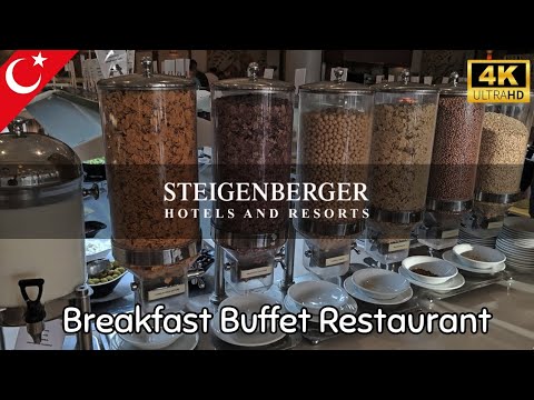 Видео: Steigenberger Marhaba Thalasso - Хаммамет, Тунис 2025: ресторан-завтрак-шведский стол