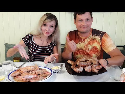 Видео: Мукбанг сочные ЛАНГУСТИНЫ и ШАШЛЫК с ПИВКОМ 🍤🍻 | Люблю ВЫСАСЫВАТЬ МОЗГИ 🧠