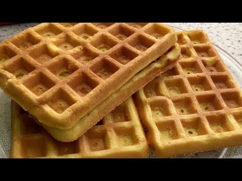 Видео: Бельгийские вафли в электровафельнице GFW-015 Waffle Plus.