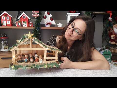 Видео: Рождественский выпуск - Вертеп из зубочисток - Сделай сам!