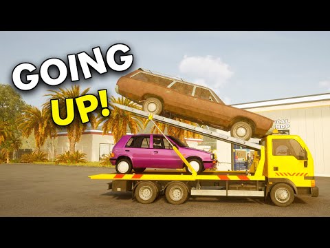 Видео: Симулятор автодилера - у нас новый эвакуатор!!