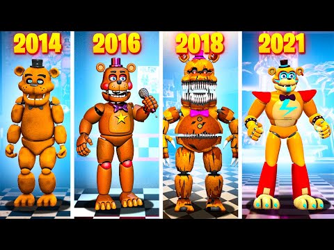 Видео: ЭВОЛЮЦИЯ ФРЕДДИ С ФНАФ 1 ПО ФНАФ 9 В ГАРРИС МОД! FNAF 1 - FNAF 9 SECURITY BREACH В Garry`s Mod!