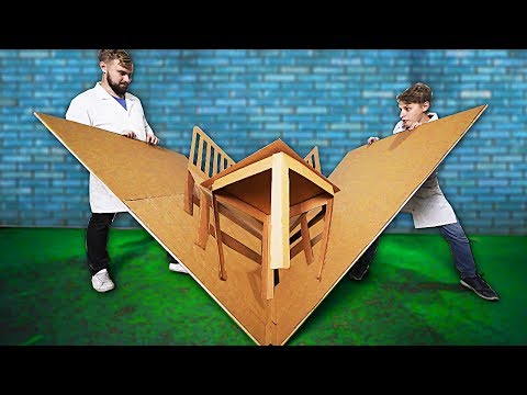 Видео: КАК СДЕЛАТЬ МЕБЕЛЬ ТРАНСФОРМЕР ИЗ КАРТОНА!