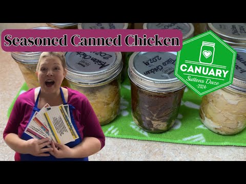 Видео: 🍗Консервированная курица с приправами — 4 способа! 🫙 #Канада 〰️ #консервированиеподданием