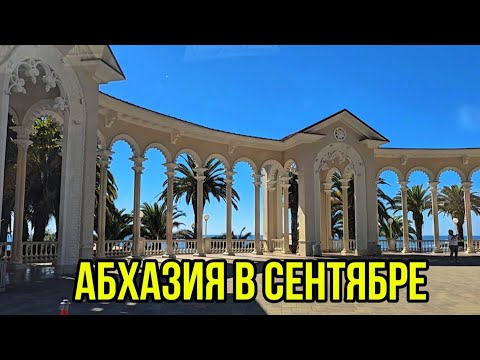 Видео: Едем в Гагры Абхазия осень 2025. Когда сезон мандарин 🍊 в Абхазии?! Пицунда в сентябре 