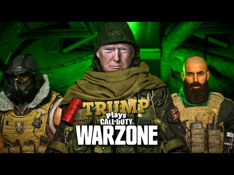 Видео: Трамп играет в Warzone! (Голосовой тролль)