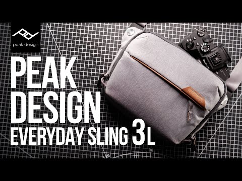 Видео: Peak Design Everyday 3L Sling — лучшая маленькая сумка для фотоаппарата