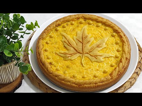 Видео: ОСЕННИЙ ПИРОГ С ТЫКВОЙ,ТВОРОГОМ И ИЗЮМОМ