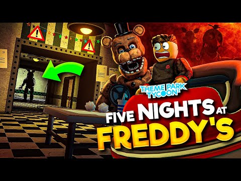 Видео: Строим аттракцион FIVE NIGHTS AT FREDDY'S! — Theme Park Tycoon 2