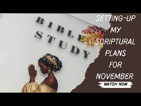 Видео: Бог не создал нас для того, чтобы мы оставались разбитыми | Составляю библейские планы на ноябрь