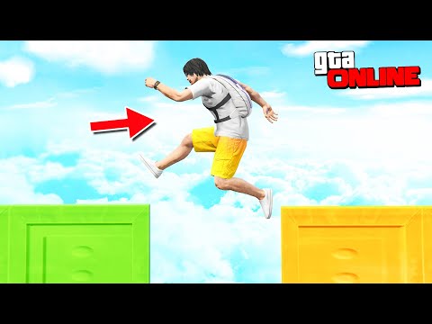 Видео: ДАНИК ЕКЕУМІЗ ТҮРЛІ ТҮСТІ ПАРКУР ӨТТІК! | GTA 5 ONLINE