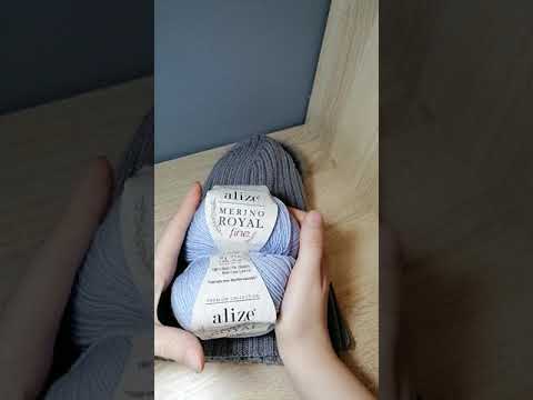 Видео: Обзор пряжи Alize MERINO royal fine/Ализе мерино ройял файн