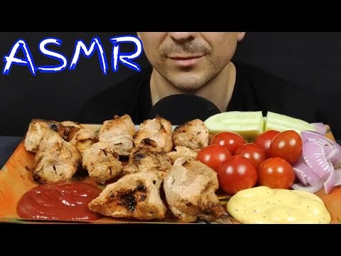 Видео: АСМР ШАШЛЫК С ОВОЩАМИ МУКБАНГ | ASMR BARBECUE (SHASHLIK) WITH VEGETABLES MUKBANG  | 먹방